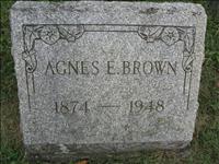 Brown, Agnes E